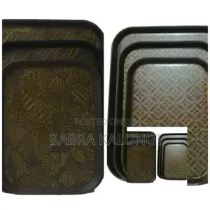 3 Piece Non Slide Rubber Serving Dish
