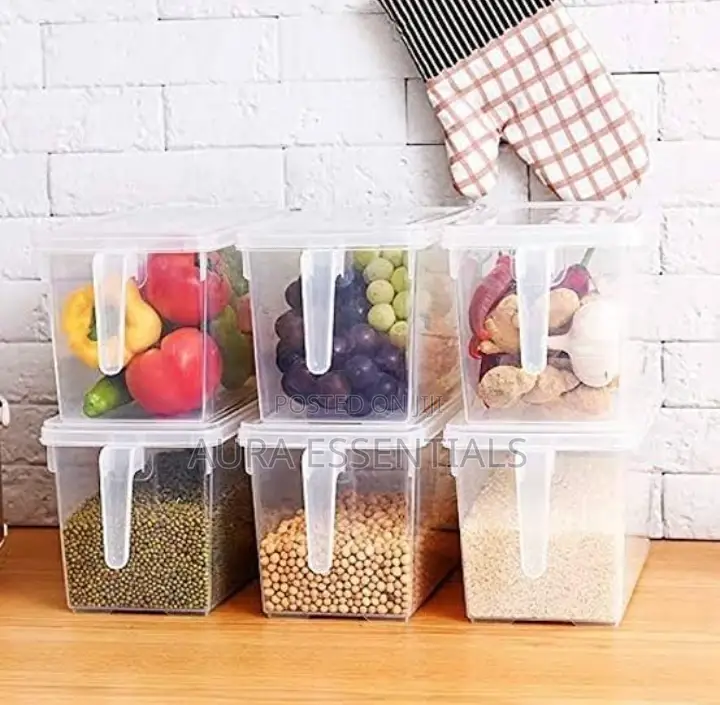 Kitchen Storage Containers With Handle