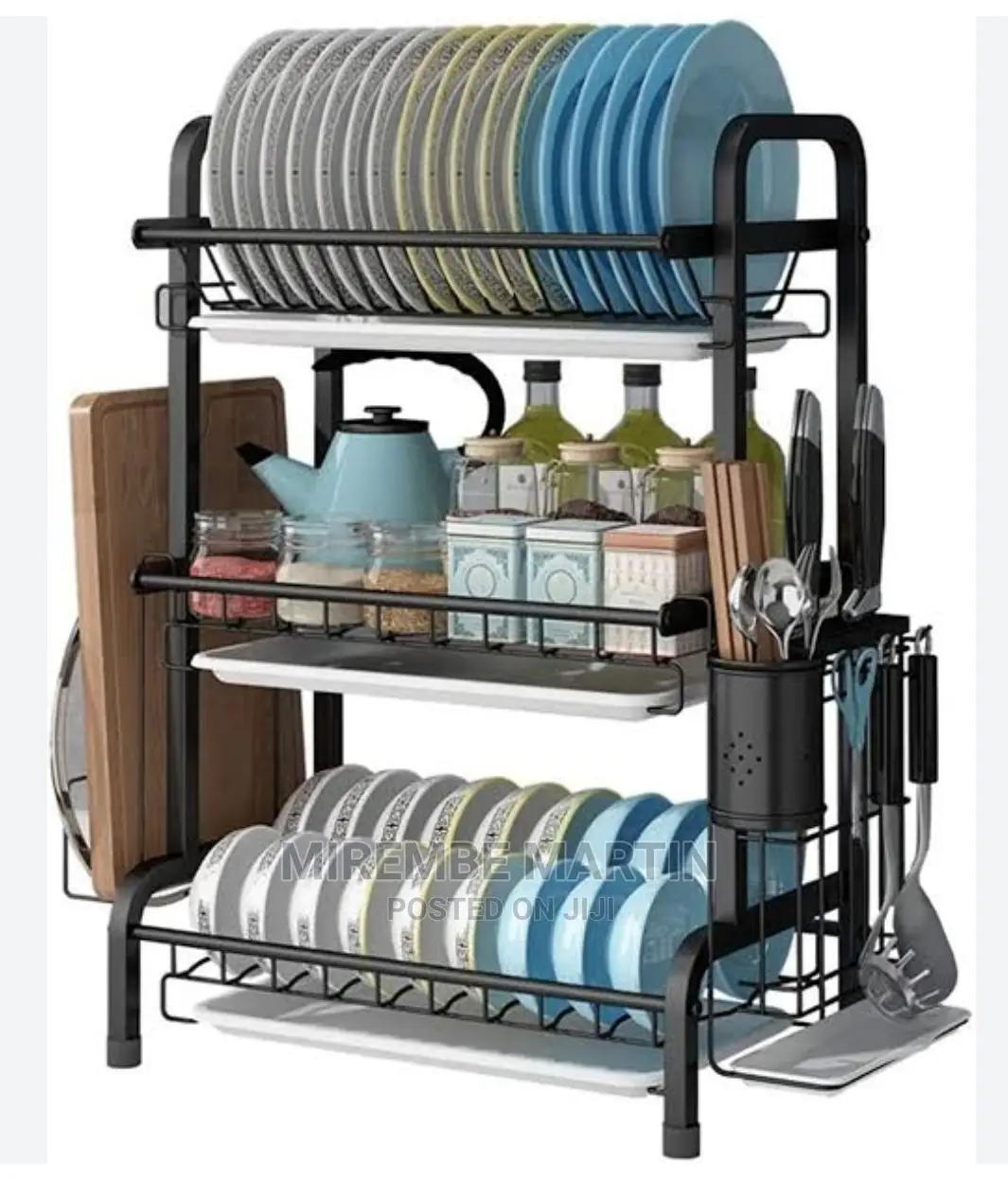 3 Dish Drying Rack