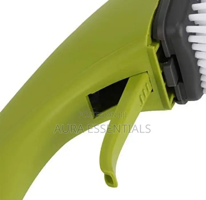 Multipurpose Household Spray Brush With Soap Dispenser