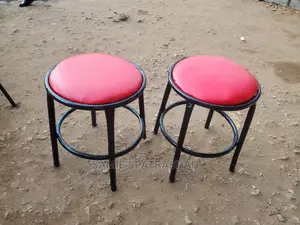 2 Stools Red