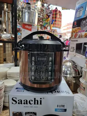 8 Liters Saachi Digital Pressure Cooker With 2 Yrs Warranty