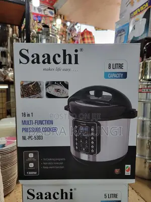 8l Saachi 16 in 1eletric Pressure Cooker 1300w