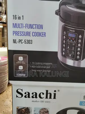 8l Saachi 16 In1 Electric Pressure Cooker 1300w