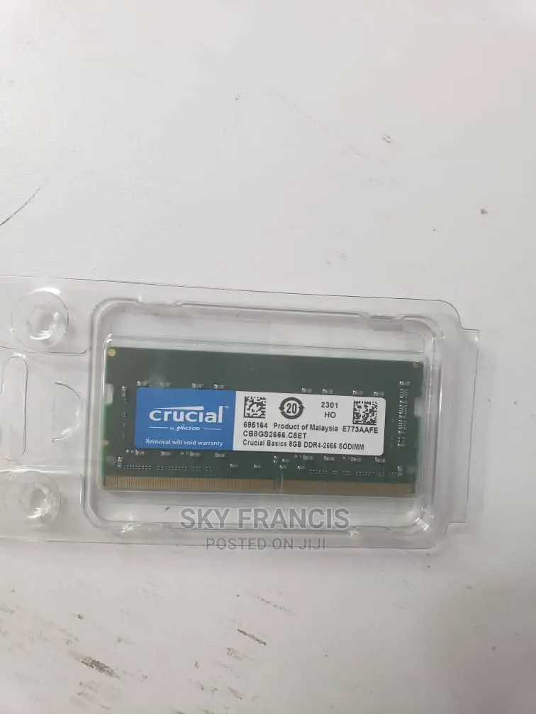 RAM 8gb DRR 4 Laptops