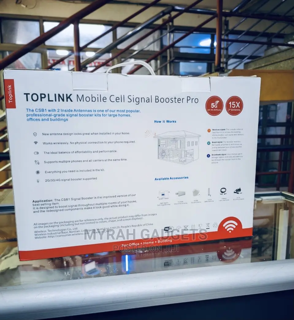 Toplink Mobile Cell Signal Booster PRO High Speed