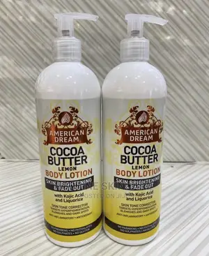 American Dream Cocoa Butter Lotions (Skin Glow, Brightening)