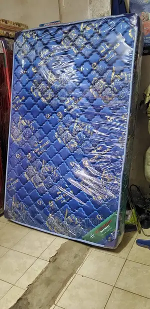 Re Bonded Mattress 3x6x6inches ( Blue)