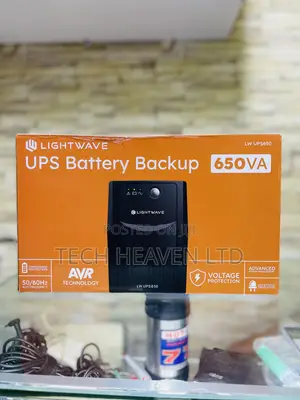 UPS Battery Backup - Lightwave 650va