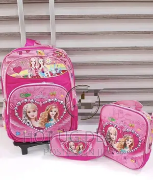 3 in 1 Kids School Bags (3 - 10 Yrs) - Multicolor