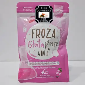 FROZA Gluta Pure 4-in-1+ Glutathione Skin Whitening Capsules