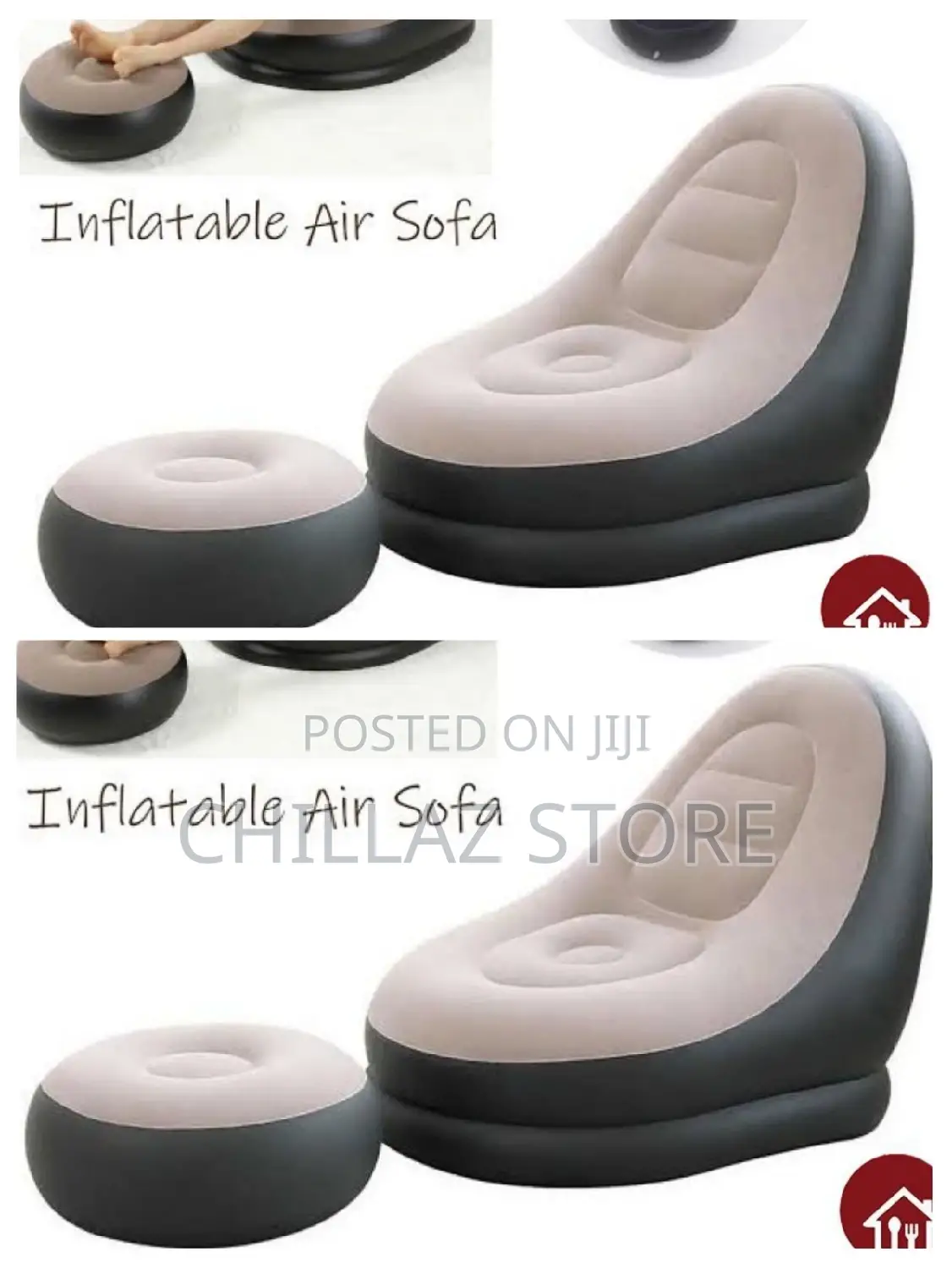 Inflatable Air Sofa.