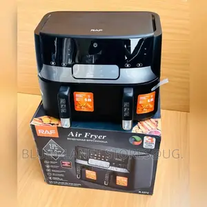 RAF 12litre Dual Basket Digital Air Fryer \\ 1700w \\ R.5272
