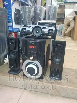 3.1 Djack Home Woofer With Bluetooth, Fm Radio, Remote-Black