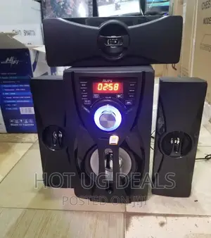 3.1 Bluetooth Multimedia Strong Bass Subwoofer- Black