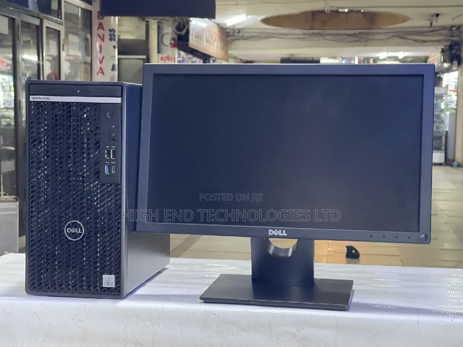 Desktop Computer Dell OptiPlex 3080 12GB Intel Core I5 HDD+SSD 512GB