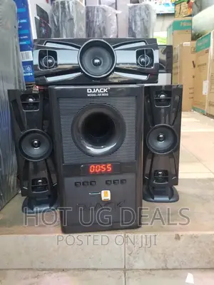 3.1 Djack Home Theater Woofer With Bluetooth, Fm USB Port