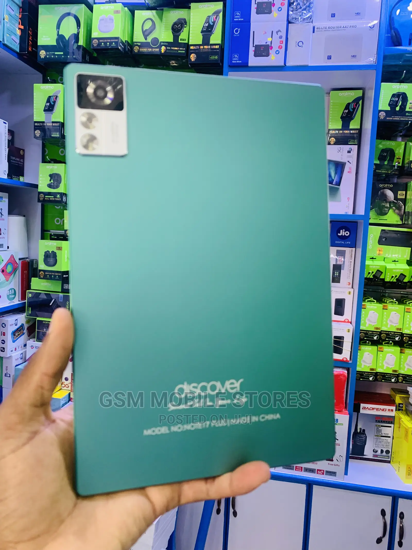 New Discover Note 17 Plus 512 GB Green