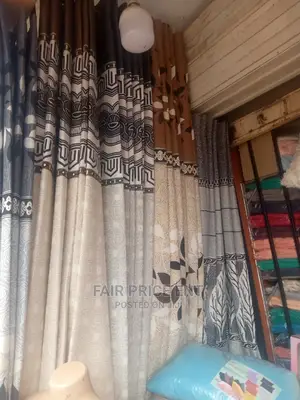 Already Made Executive Curtains.(Dark Blue)
