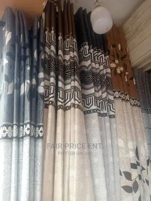 Already Made Executive Curtains.(Dark Blue)