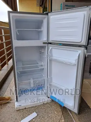Hisense 160 Litres Double Door Fridge Silver