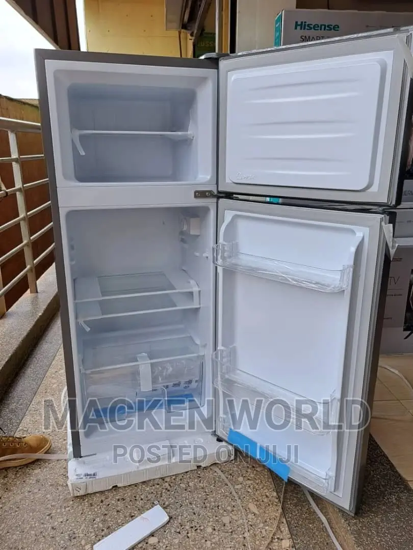 Hisense 160 Litres Double Door Fridge Silver