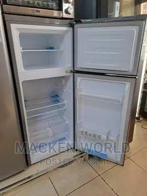 Hisense 160 Litres Double Door Fridge Silver
