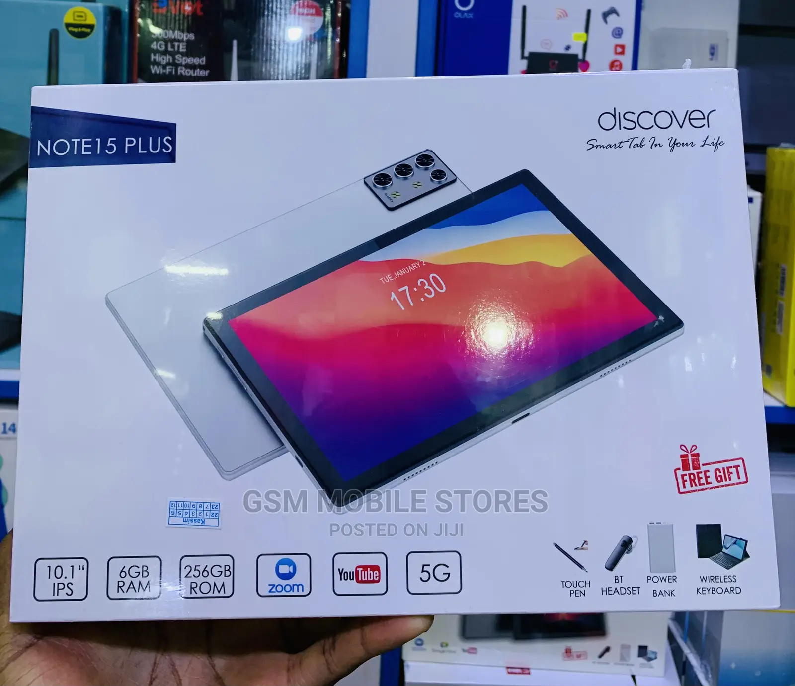 New Discover Note 15 Plus 256 GB Green