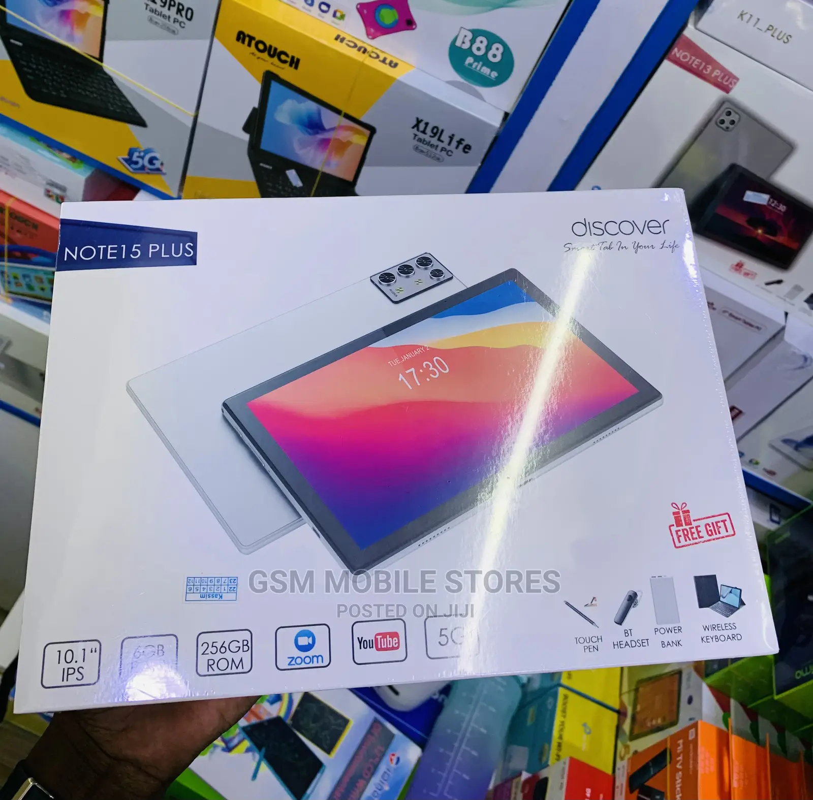 New Discover Note 15 Plus 256 GB Green