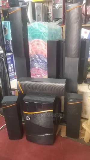 Brand New Globalstar Digital Sound System With 5 Speakers