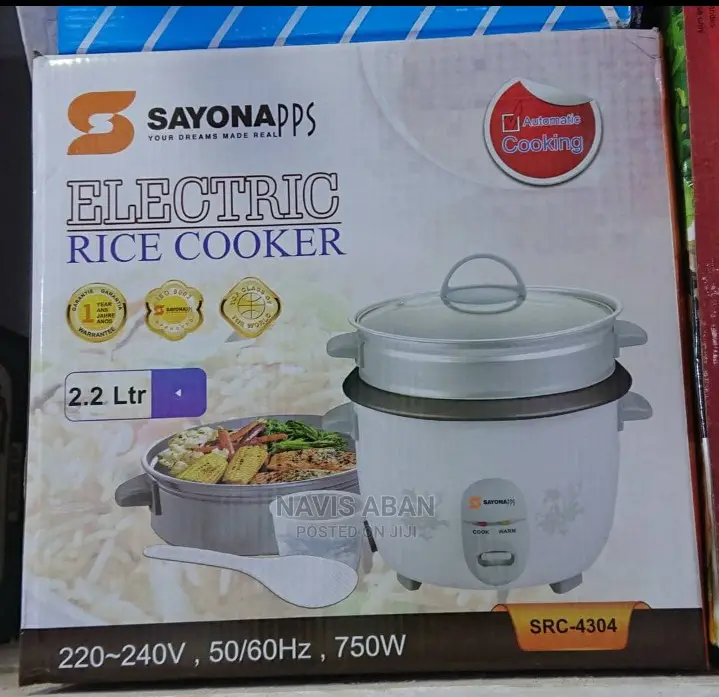 Sayonna Apps Electric Rice Cooker
