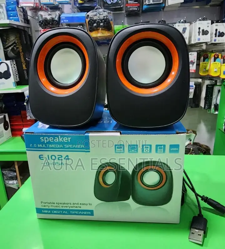 2.0 Multimedia Mini Digital Speakers