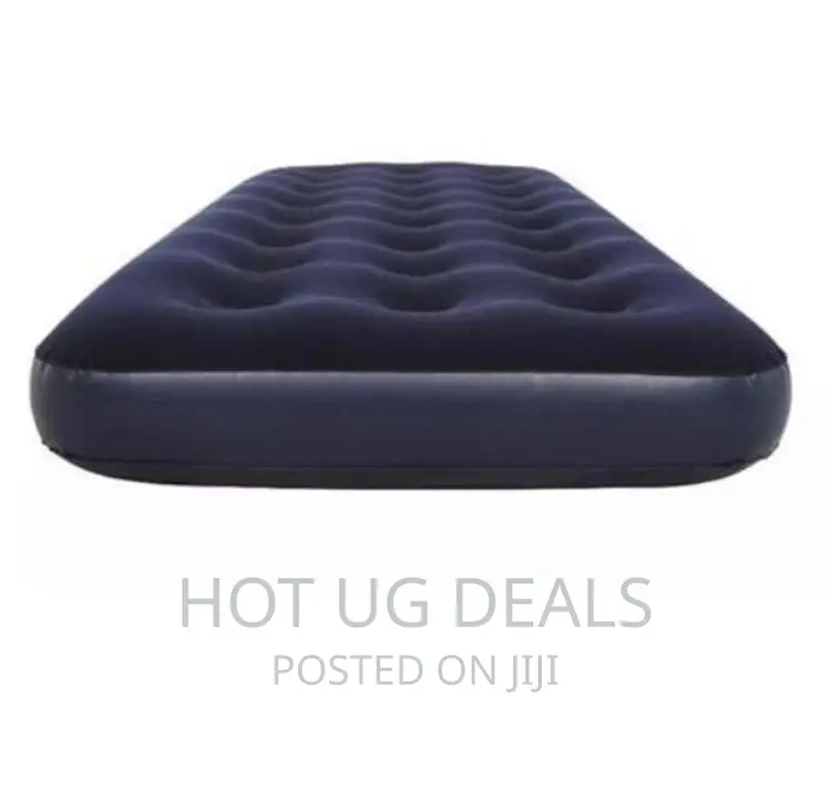 3x6 Flocked Full-size Air Bed Lnflatable Mattress,Blue