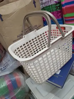 Plastic Supermarket Shopping Baskets
