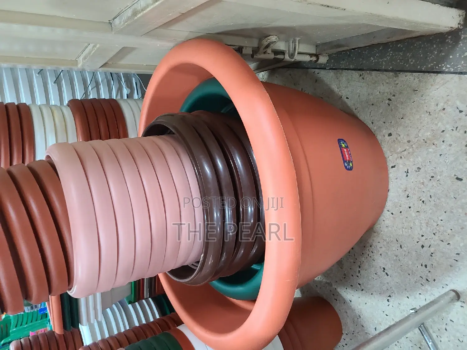 Plastic. Flower Pot