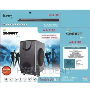 Smartplus Deep Bass 2.1 Soundbar - Black