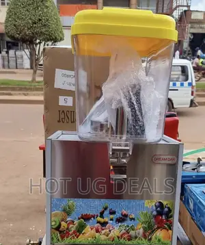 9L Single Juice Dispenser – White/ Yellow