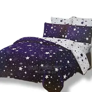 Cotton Duvet Cover Set.5x6.( Blue)