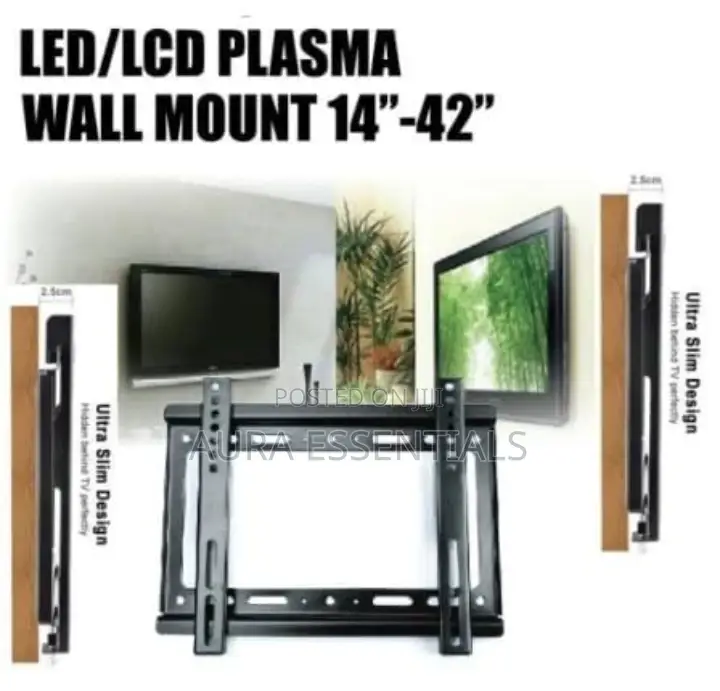 LED LCD PDP Flat Panel TV Wall Mount 14" to 42"