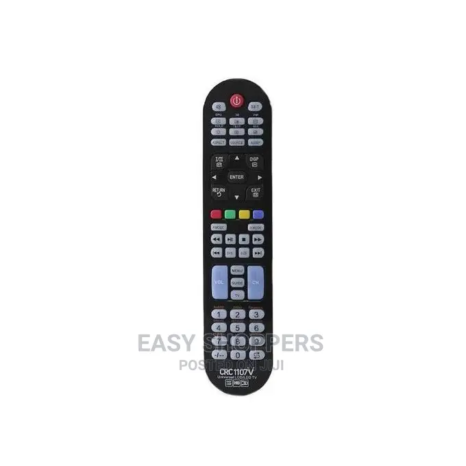 Universal Remote Control for LED and LCD TVS- Black