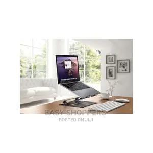 Vivan VLS01 Alloy Liftable Foldable Laptop Stand - Black