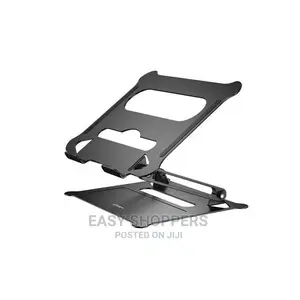 Vivan VLS01 Alloy Liftable Foldable Laptop Stand - Black