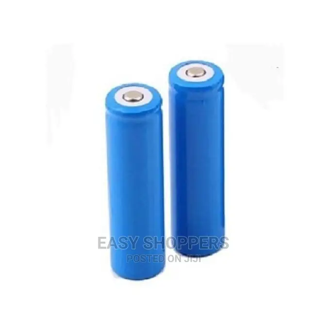 3.7v 1pair Rechargeable Batteries - Blue