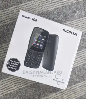 New Nokia 106 Black