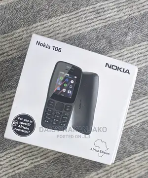 New Nokia 106 Black