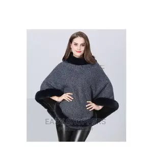 Women's Designer Shawl Poncho Cardigan Sweater