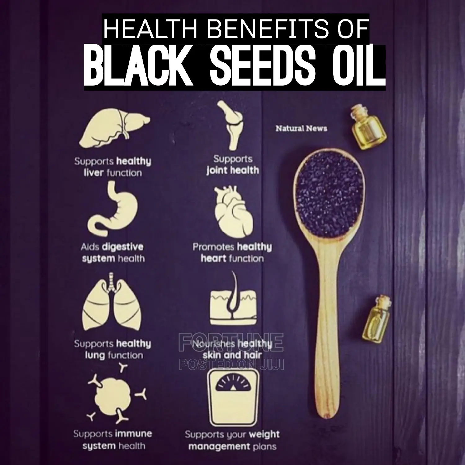 Black Seeds Oil Half Litre