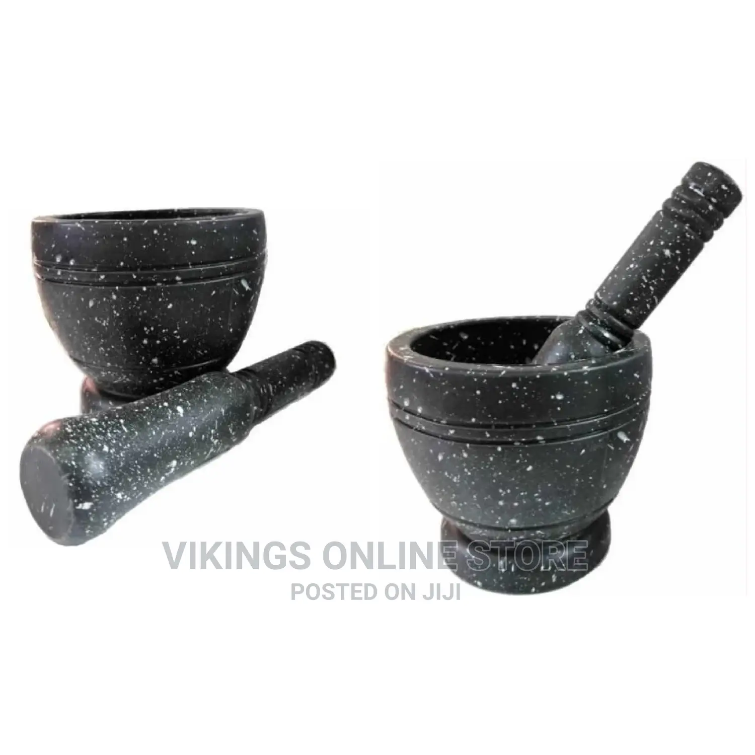 Spice Grinding Granite Mortar and Pestle –