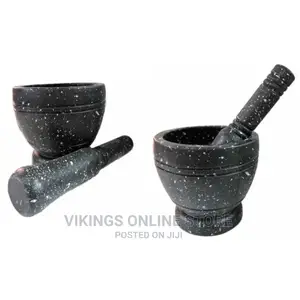 Spice Grinding Granite Mortar and Pestle –