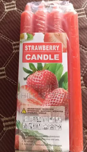 Strawberry Scented Candles.